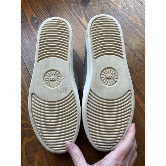 UGG Abies Perforated Slip-On Platform Sneaker, 7.5 - Picture 8 of 8